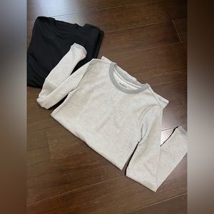Goodfellow Men’s Pack 2 Long Sleeve Thin Thermal Tops Size 2